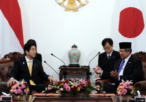 PM Shinzo Abe dan Presiden SBY (dokfoto: Detik)